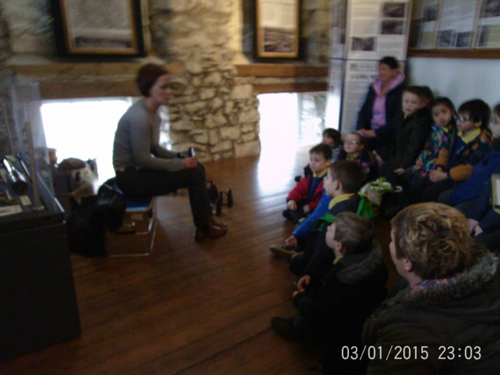 P2 enjoyed a trip to the Enniskillen Museum