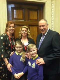 Holy Trinity is very proud of Fionn who represented Fermanagh in the final of the Voice Box Champion competition at Parliament Buildings, Stormont.