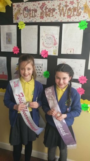 P5 Girls Feis Winners