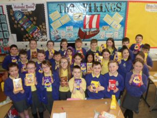 Mr Devlins P6 class are KS2 Mathletics wInners for February