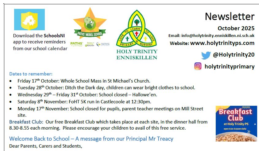 Newsletter October 2025